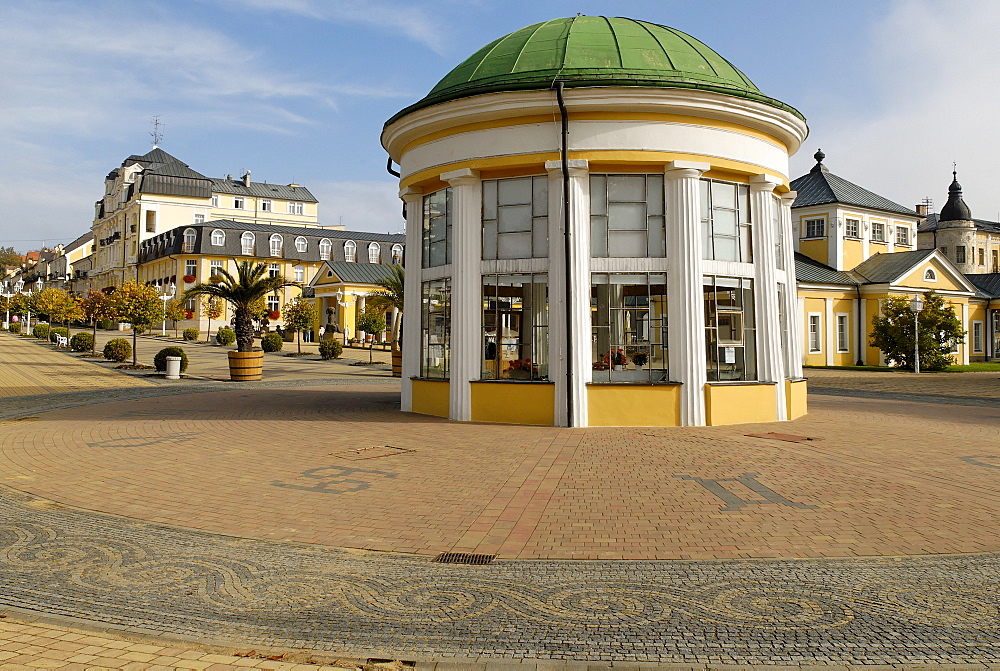 Frantiskovy Lazne Spa, Franzensbad, west Bohemia, Czech Republik