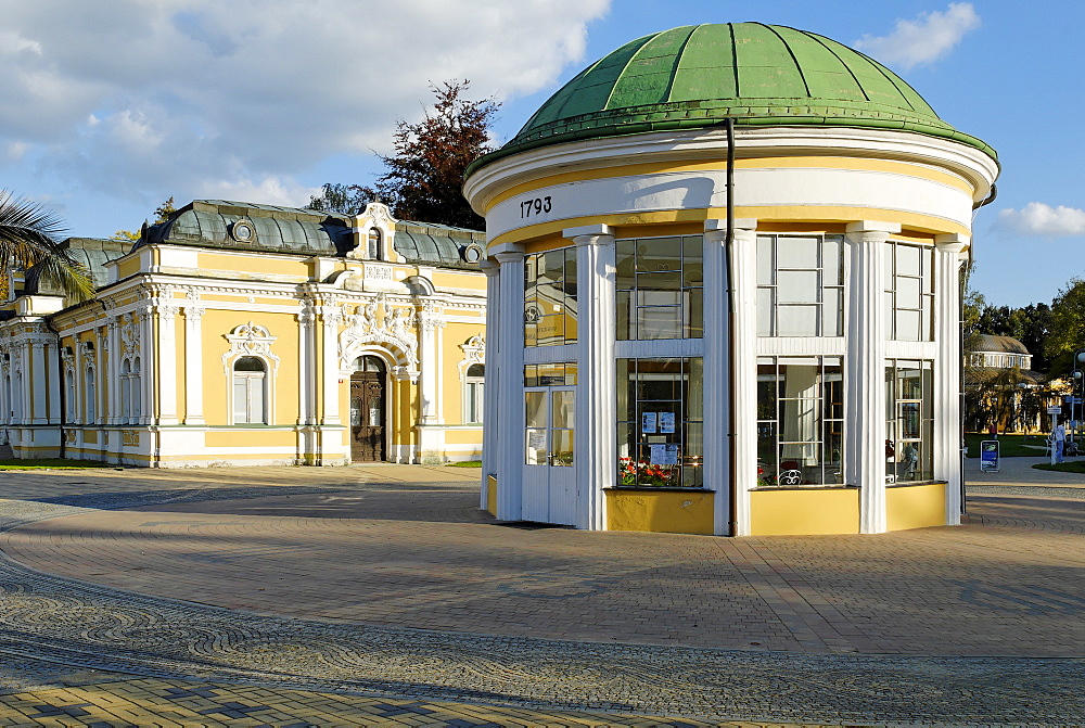 Frantiskovy Lazne Spa, Franzensbad, west Bohemia, Czech Republik