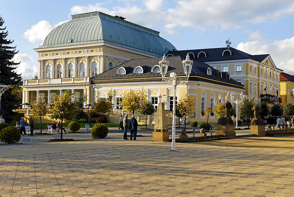 Frantiskovy Lazne Spa, Franzensbad, west Bohemia, Czech Republik