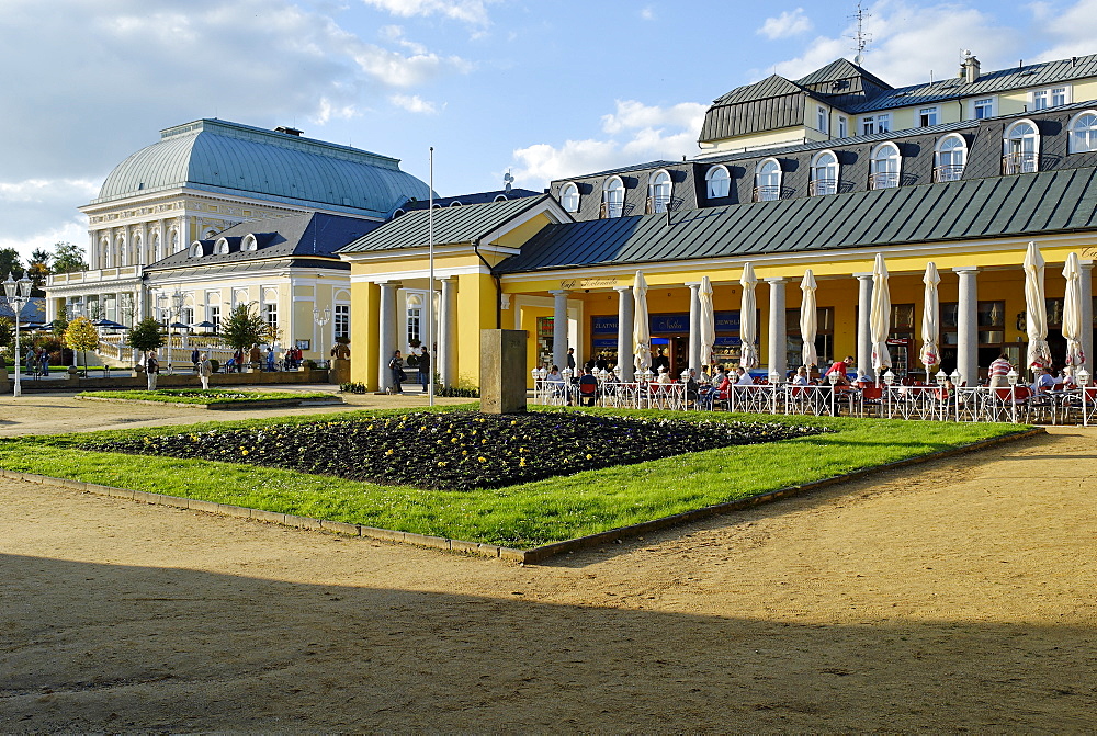 Frantiskovy Lazne Spa, Franzensbad, west Bohemia, Czech Republik