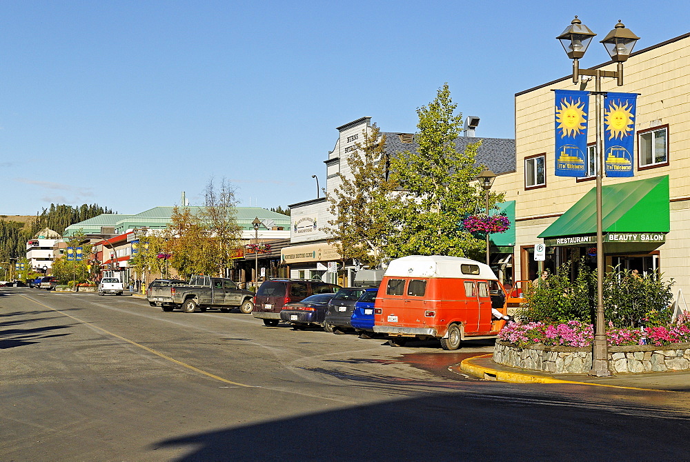 Whitehorse, capital of Yukon Territory, Canada