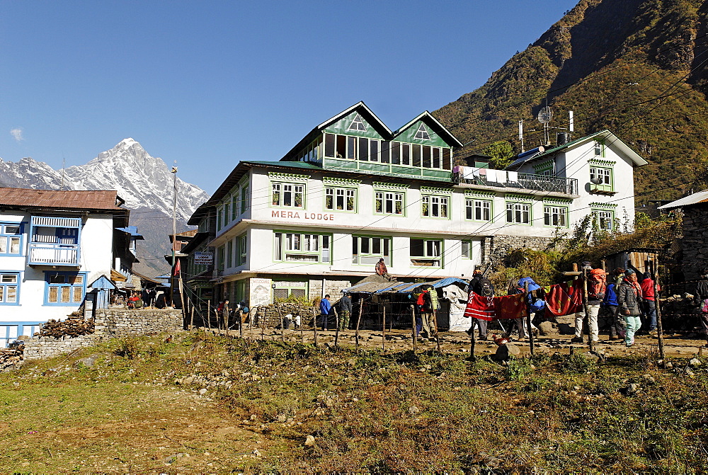 Sherpa village of Lukla, Solukhumbu, Khumbu, Mount Everest region, Nepal