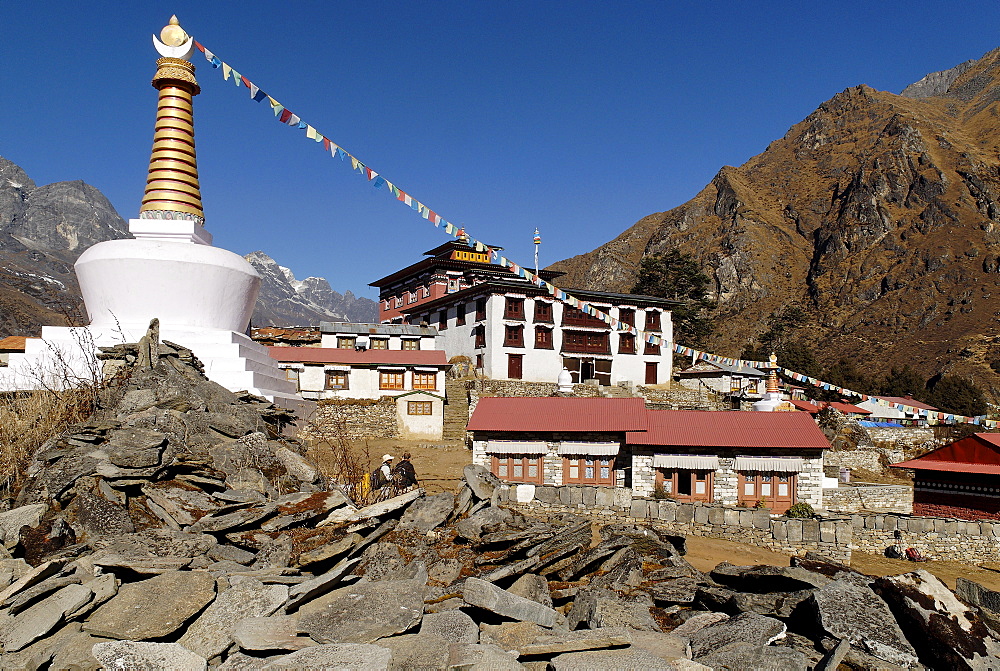 Tengpoche monastery, Sagarmatha National Park, Khumbu, Nepal