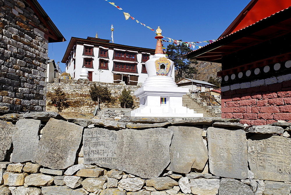 Tengpoche monastery, Sagarmatha National Park, Khumbu, Nepal