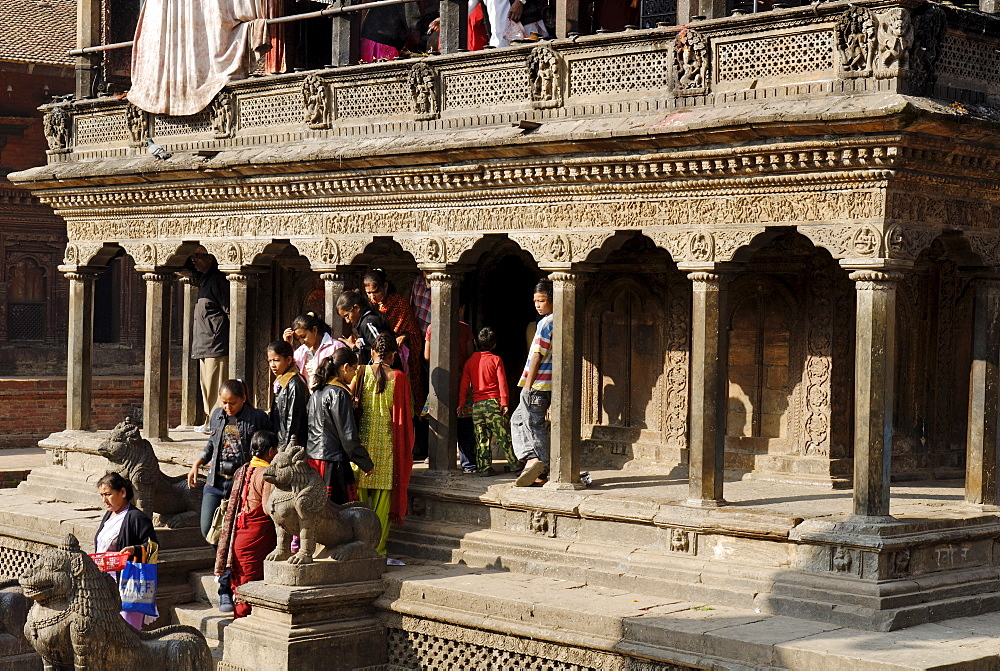 Krishna Mandir Temple, Durbar Square of Patan, Lalitpur, Kathmandu, Nepal