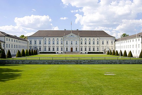 Castle Bellevue, domicile of the Federal President, Berlin, Germany