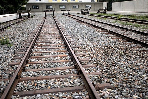 Memorial for the deported jews during the World War 2 in Stuttgart, Baden-Wuerttmberg, Germany