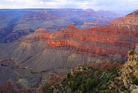 Mather Point, South Rim, Grand Canyon National Park, Arizona, USA