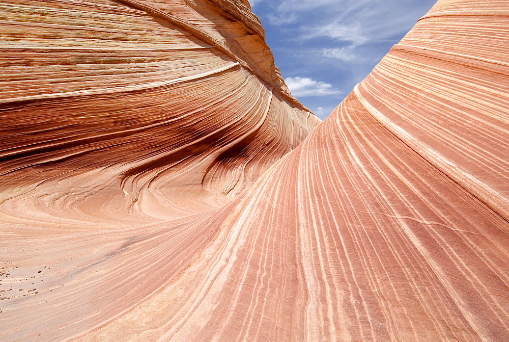 The Wave. North Coyote Buttes. Vermilion Cliffs National Monument, Arizona, USA