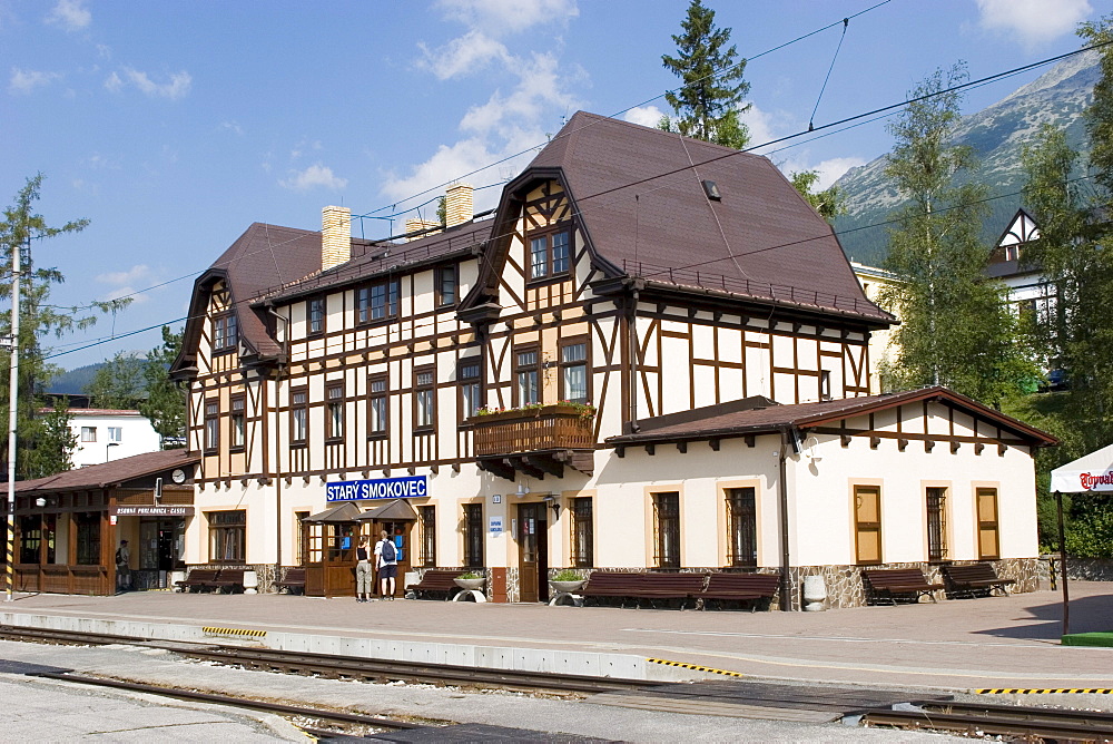 Railway station, Tatranska Lomnica, Slovakia