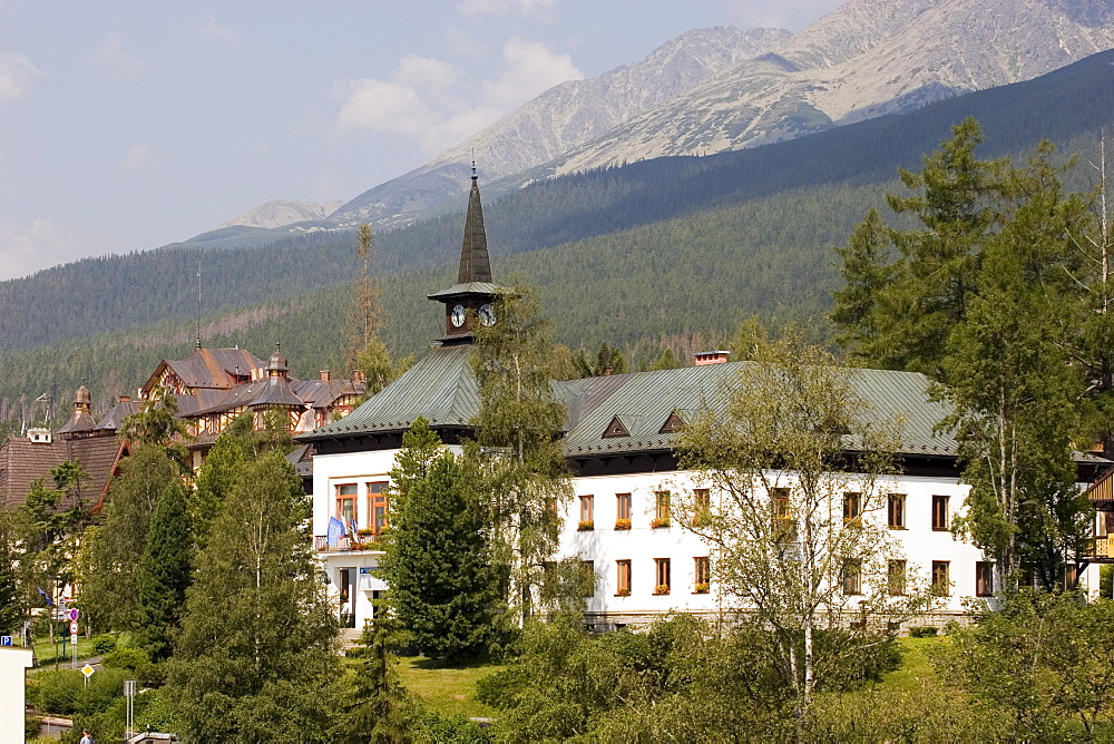 Town hall, Tatranska Lomnica, Slovakia