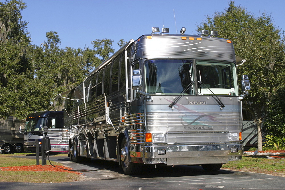 Luxury camper, USA