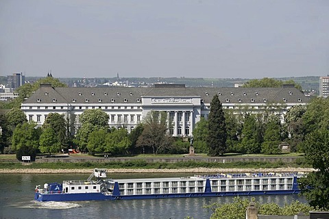 Palace in Koblenz, with today the regional finance office inside, Rhineland-Palatinate Germany