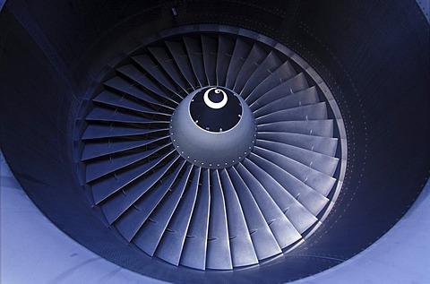 Jet engine of an Airbus A 340