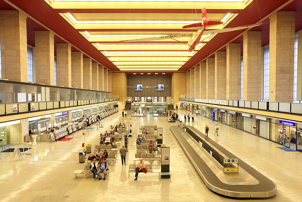 Berlin Tempelhof Airport terminal, Berlin, Germany, Europe