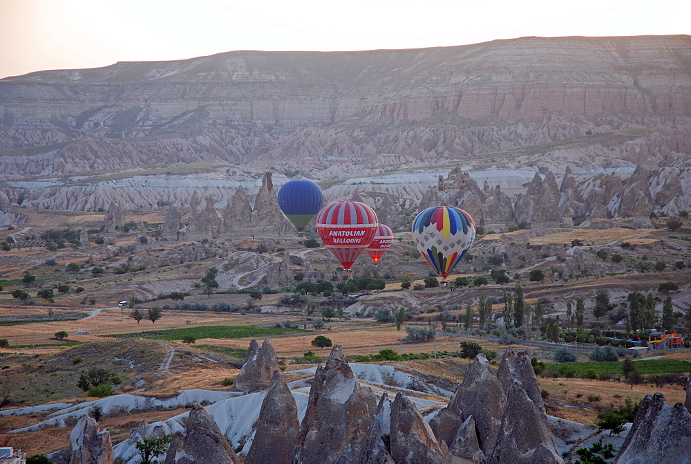 Hot-air ballon, Cappadocia, Turkey