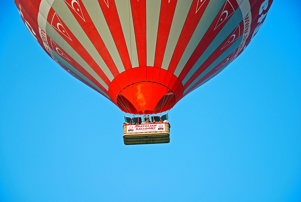 Hot-air ballon, Cappadocia, Turkey