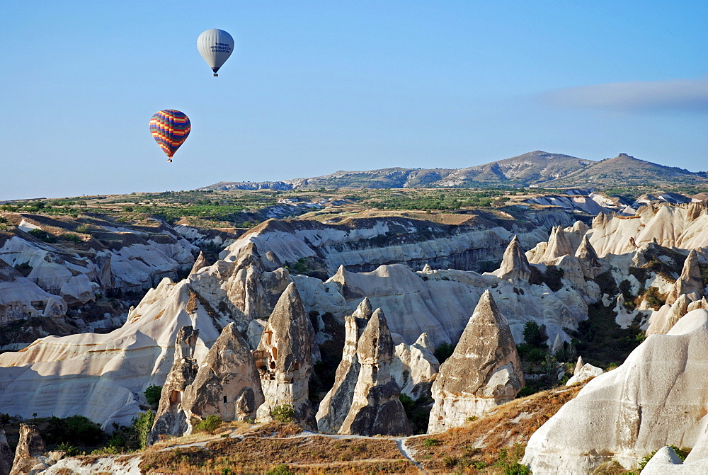 Hot-air ballon, Cappadocia, Turkey