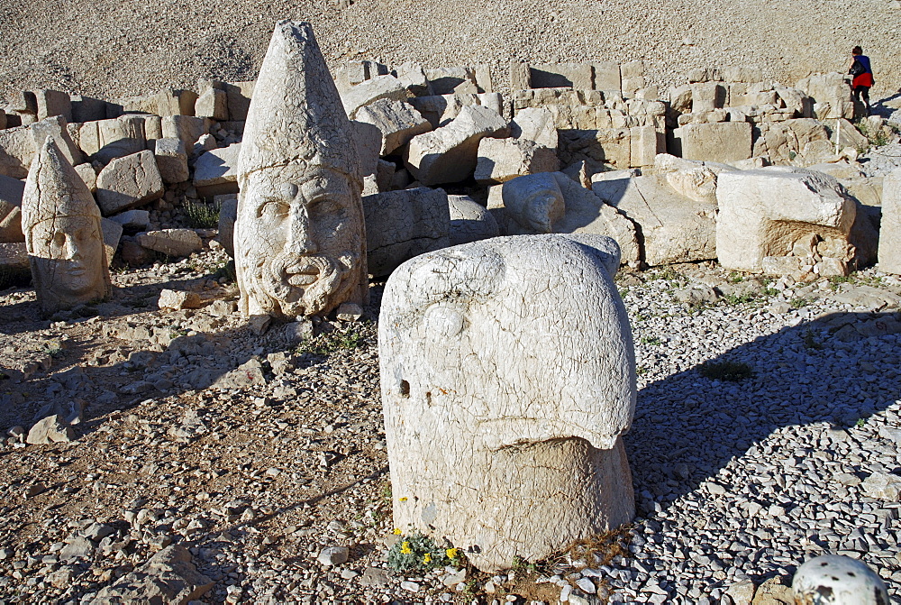 Tomb-sanctuary Nemrut Dagi, Anatolia, Turkey