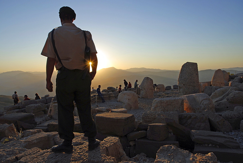 Soldier, Nemrut Dagi, Anatolia, Turkey