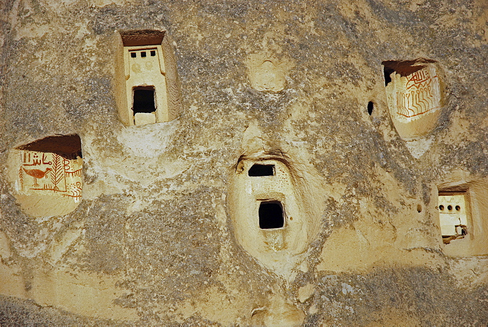 Uchisar Castle hill, Cappadocia, Turkey