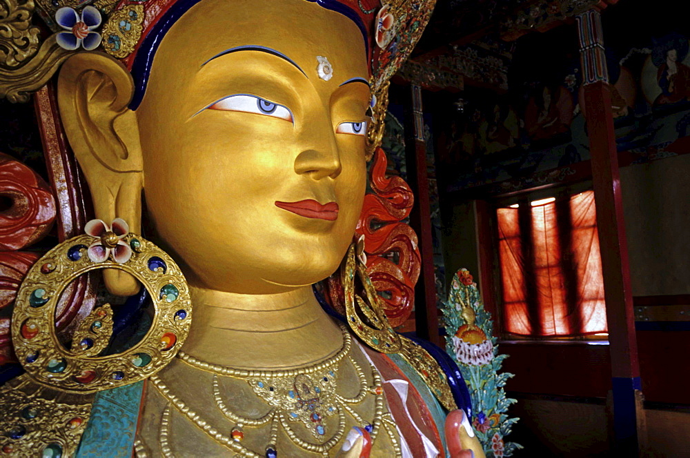 Maitreya Buddha, Tikse Monastery, Ladakh, India