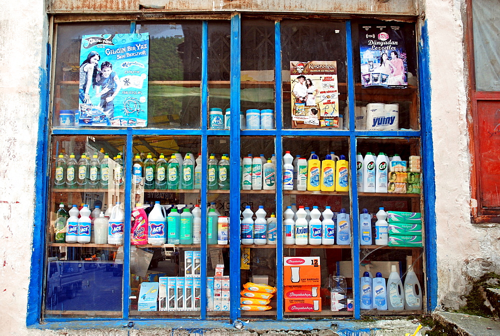 Specialty store for detergents, Eastern Anatolia, Turkey