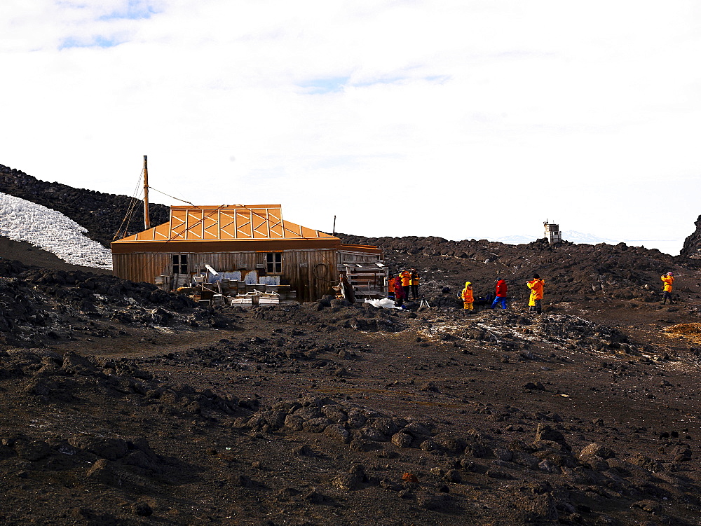 Shackleton's Hut at Cape Royds, Ross Island, Antarctica