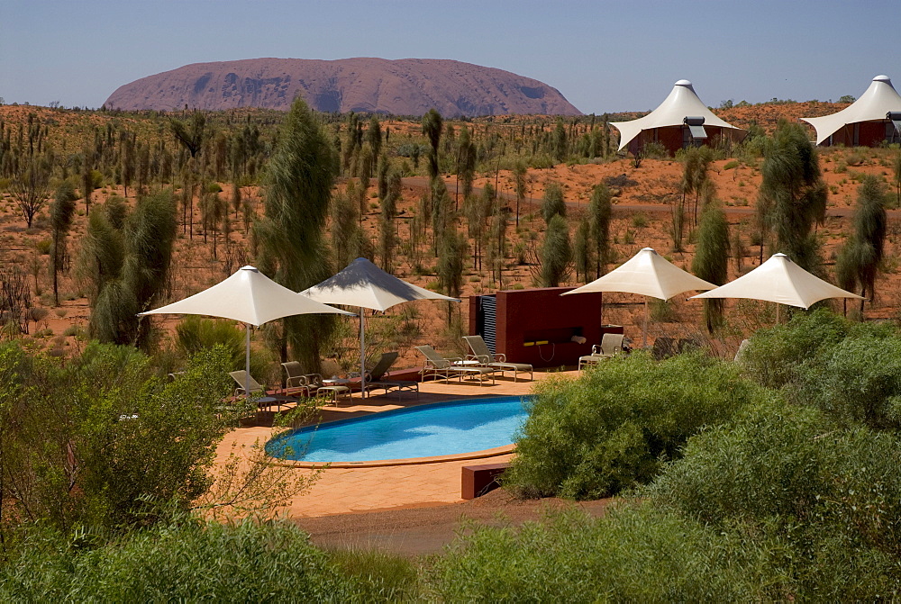 Ayers Rock Resort, Hotel Longitude 131, luxury camp, Yulara, Ayers Rock, Northern Territories, Australien, Australia