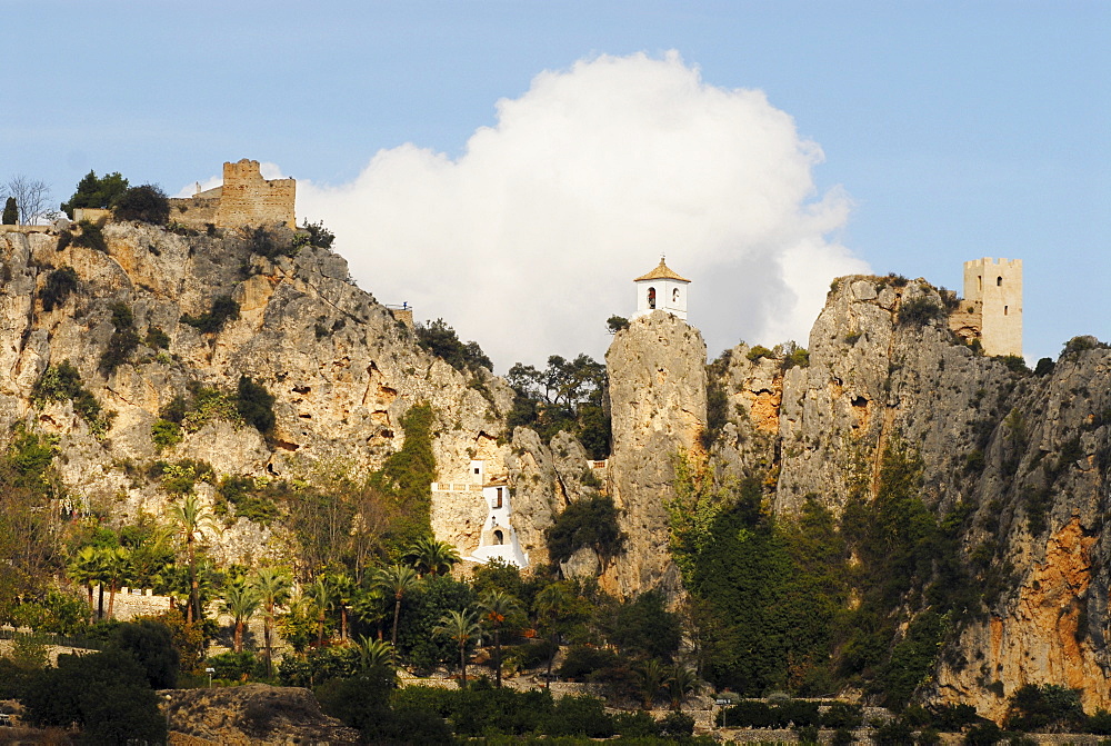 El Castell de Guadalest, Alicante, Spain