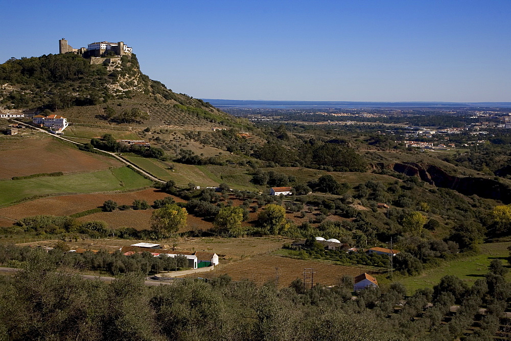 Palmela Fortress near SetÃºbal, Portugal, Europe