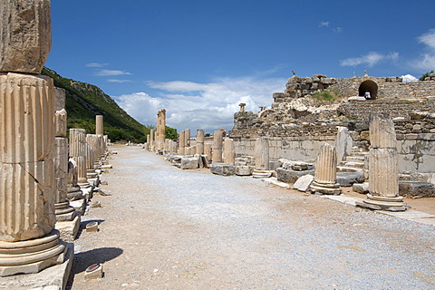 Antique city of Ephesus, Efes, Turkey, Western Asia