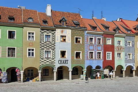 Old Town Square, Stary Rynek, PoznâˆšÂ°n, Poland, Europe