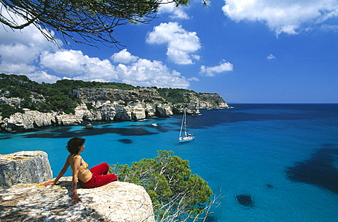 Cala Macarellata, Minorca, Balearic Islands, Spain