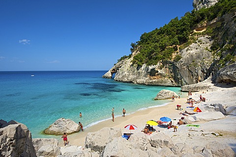 Beach, Cala Goloritze, Golfo di Orosei, Parco Nazionale del Gennargentu e Golfo di Goloritze, Sardinia, Italy, Europe