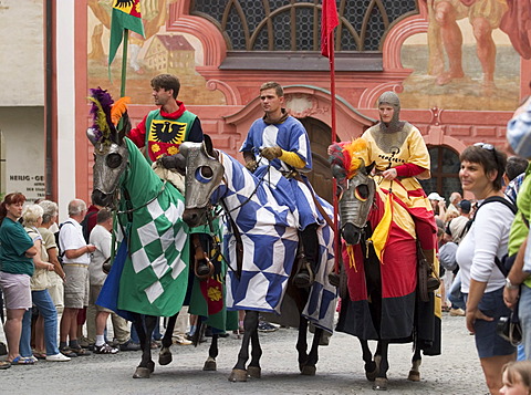 Emporer festival in FÃ¼ssen - Fuessen - Bavaria Germany