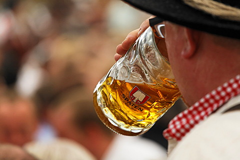 Spaten beer, Oktoberfest, Munich beer festival, Bavaria, Germany