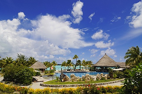 St. Regis Bora Bora Resort, Bora Bora, Leeward Islands, Society Islands, French Polynesia, Pacific Ocean