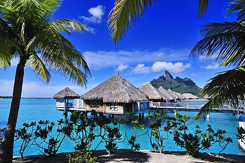 St. Regis Bora Bora Resort, Bora Bora, Leeward Islands, Society Islands, French Polynesia, Pacific Ocean