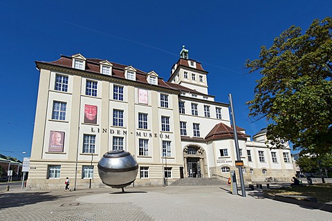 Linden Museum, an ethnographic museum, Hegelplatz square, Stuttgart, Baden-Wuerttemberg, Germany, Europe