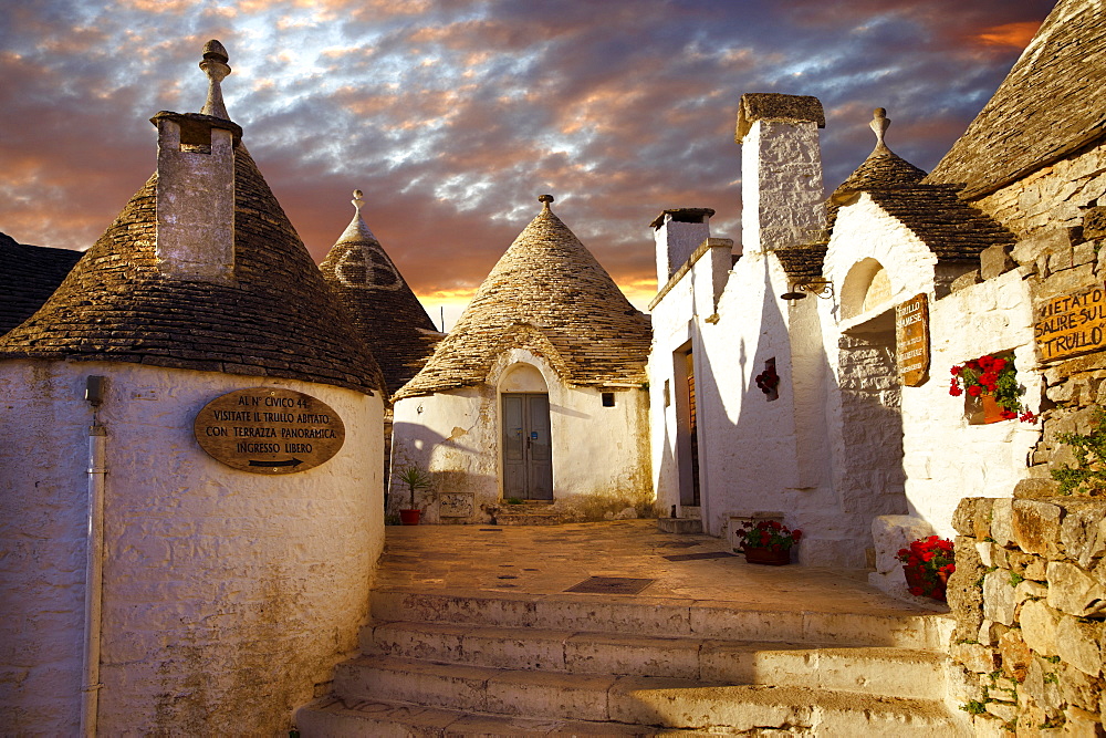 Trulli houses of Alberobello, Puglia, Italy, Europe