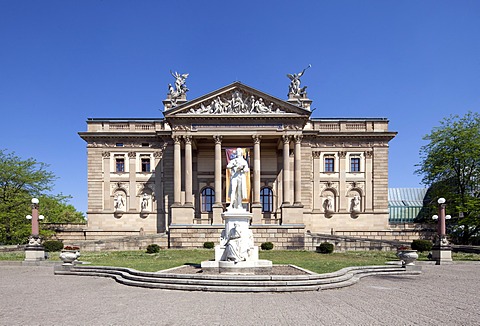 Hessian State Theater, former Royal Court Theatre, Wiesbaden, Hesse, Germany, Europe, PublicGround