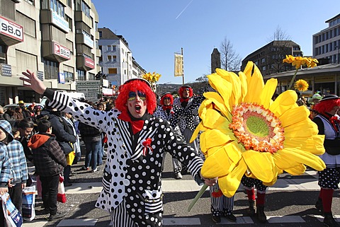 Rosenmontagszug, Carnival procession, Koblenz, Rhineland-Palatinate, Germany, Europe