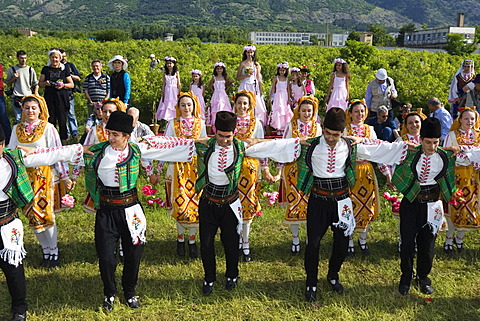 Dancers, Rose Festival, Rose picking, Karlovo, Bulgaria