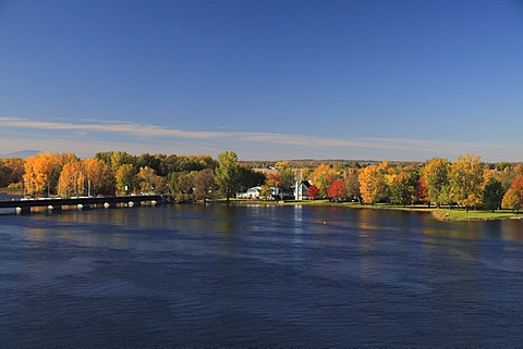 Richelieu River, Eastern Townships, Quebec Province, Canada, North America