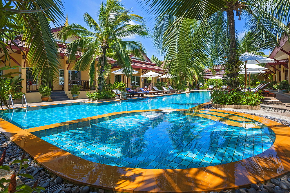 Swimming pool, Le Piman Resort, Phuket, Thailand, Asia