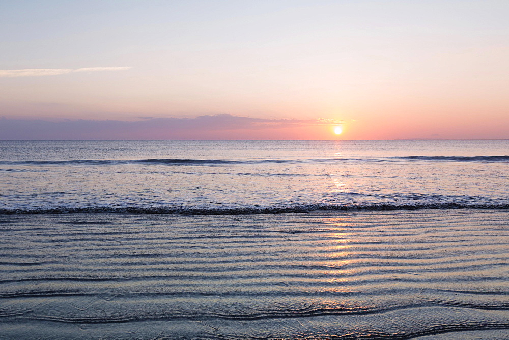 Sunset over Ao Yai beach, Ko Phayam, Ranong, Thailand, Asia