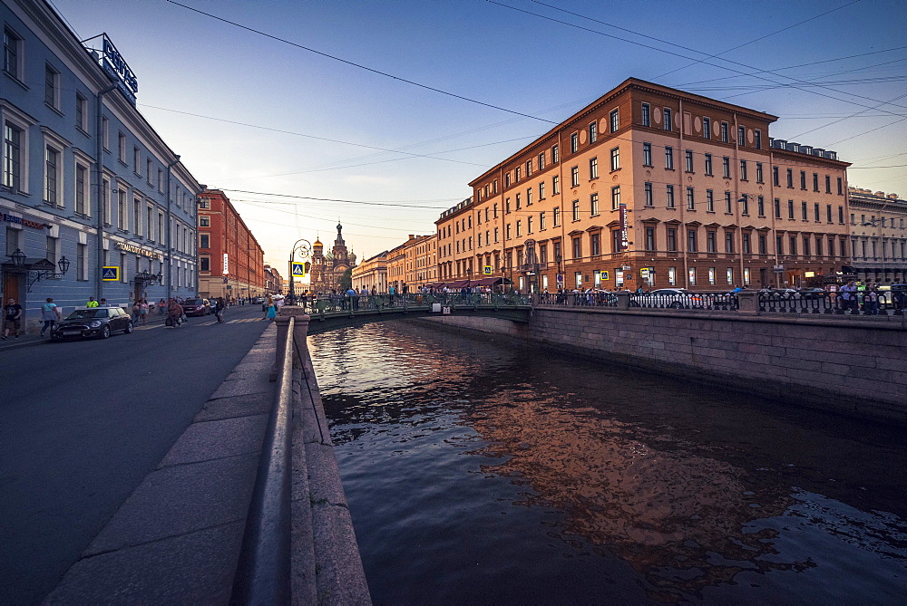 Church of the Savior on Spilled Blood, St Petersburg, Russia, Europe