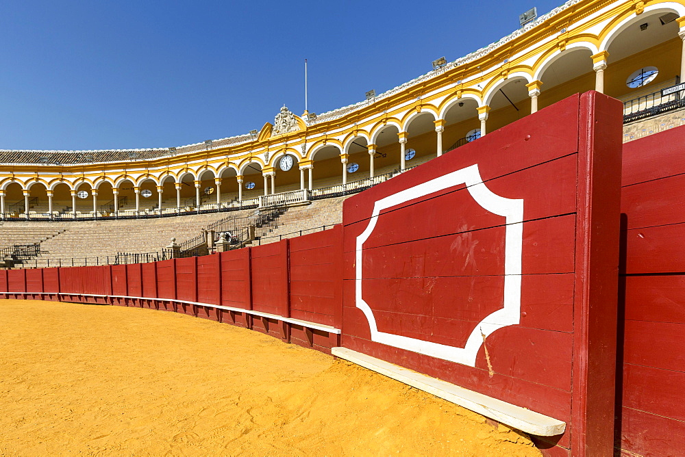 Bullring, Plaza de Toros de la Maestranza, Seville, Andalusia, Spain, Europe