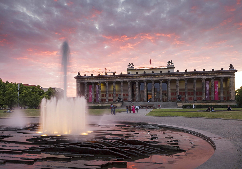 Altes Museum and Lustgarten, Berlin, Germany, Europe